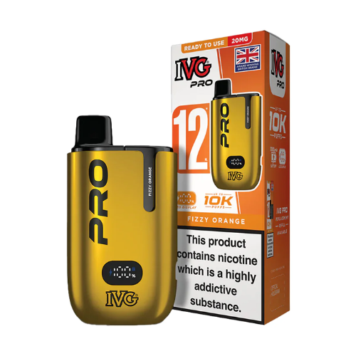 IVG Pro 12 10K Puffs prefilled Pod Kit - Pack of 5