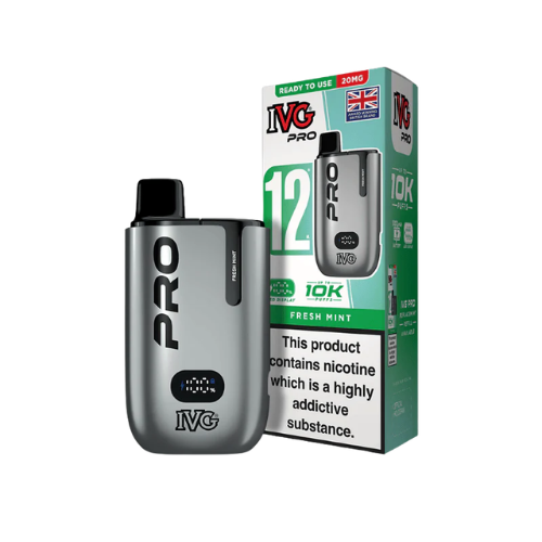 IVG Pro 12 10K Puffs prefilled Pod Kit - Pack of 5