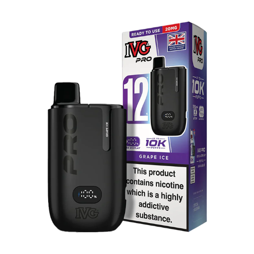 IVG Pro 12 10K Puffs prefilled Pod Kit - Pack of 5