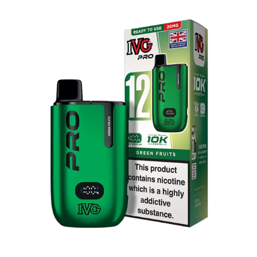 IVG Pro 12 10K Puffs prefilled Pod Kit - Pack of 5