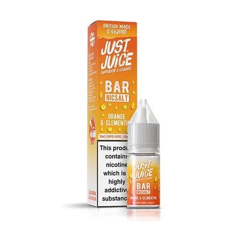 Just Juice Bar Nic Salt 10ml E-Liquid Box of 10 - Vape Wholesale Mcr