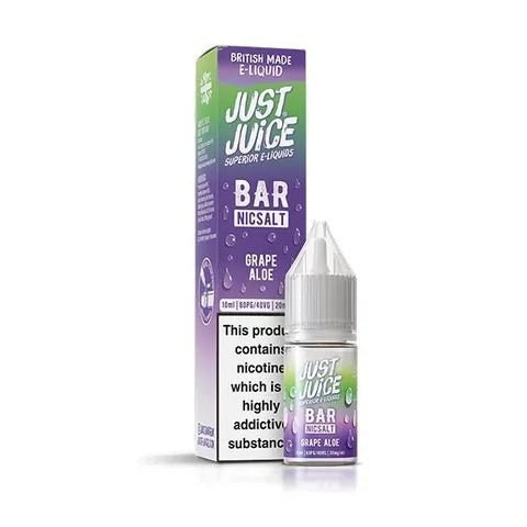 Just Juice Bar Nic Salt 10ml E-Liquid Box of 10 - Vape Wholesale Mcr