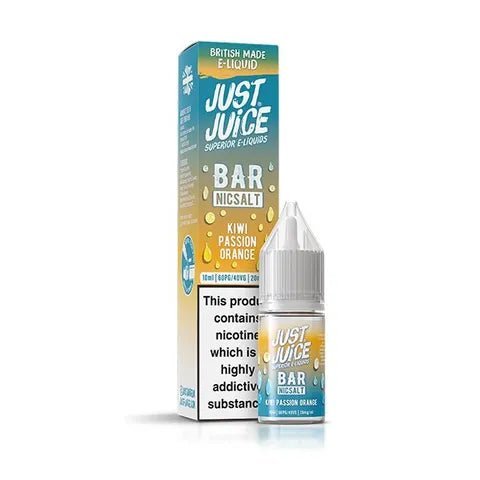 Just Juice Bar Nic Salt 10ml E-Liquid Box of 10 - Vape Wholesale Mcr