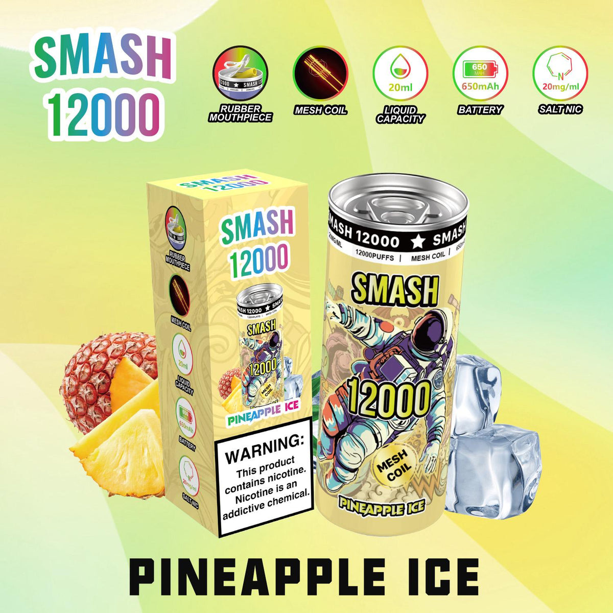 Buy Bulk OG Super Smash 12000 Puffs Disposable Vape Box of 10 - Vape Wholesale Mcr
