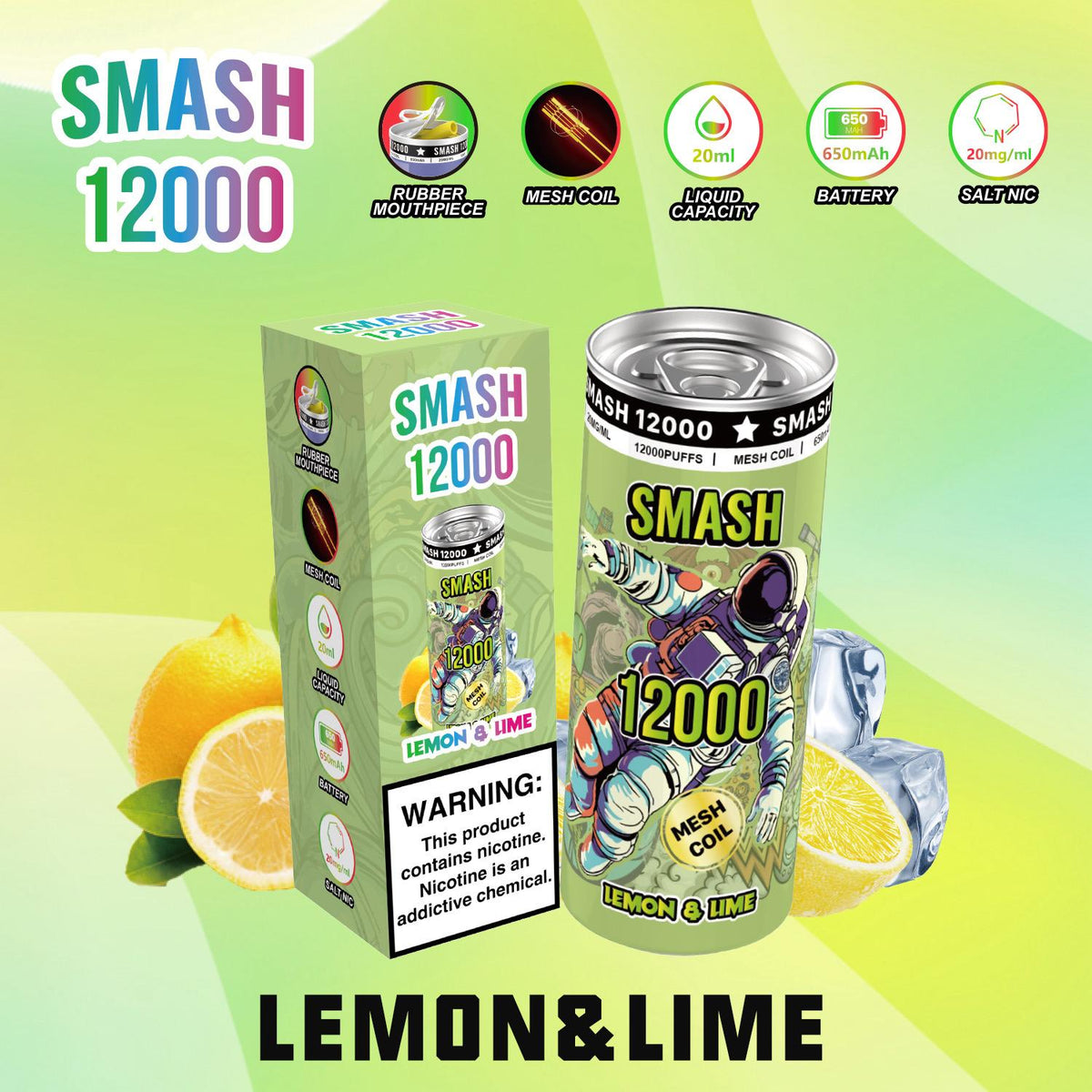 Buy Bulk OG Super Smash 12000 Puffs Disposable Vape Box of 10 - Vape Wholesale Mcr