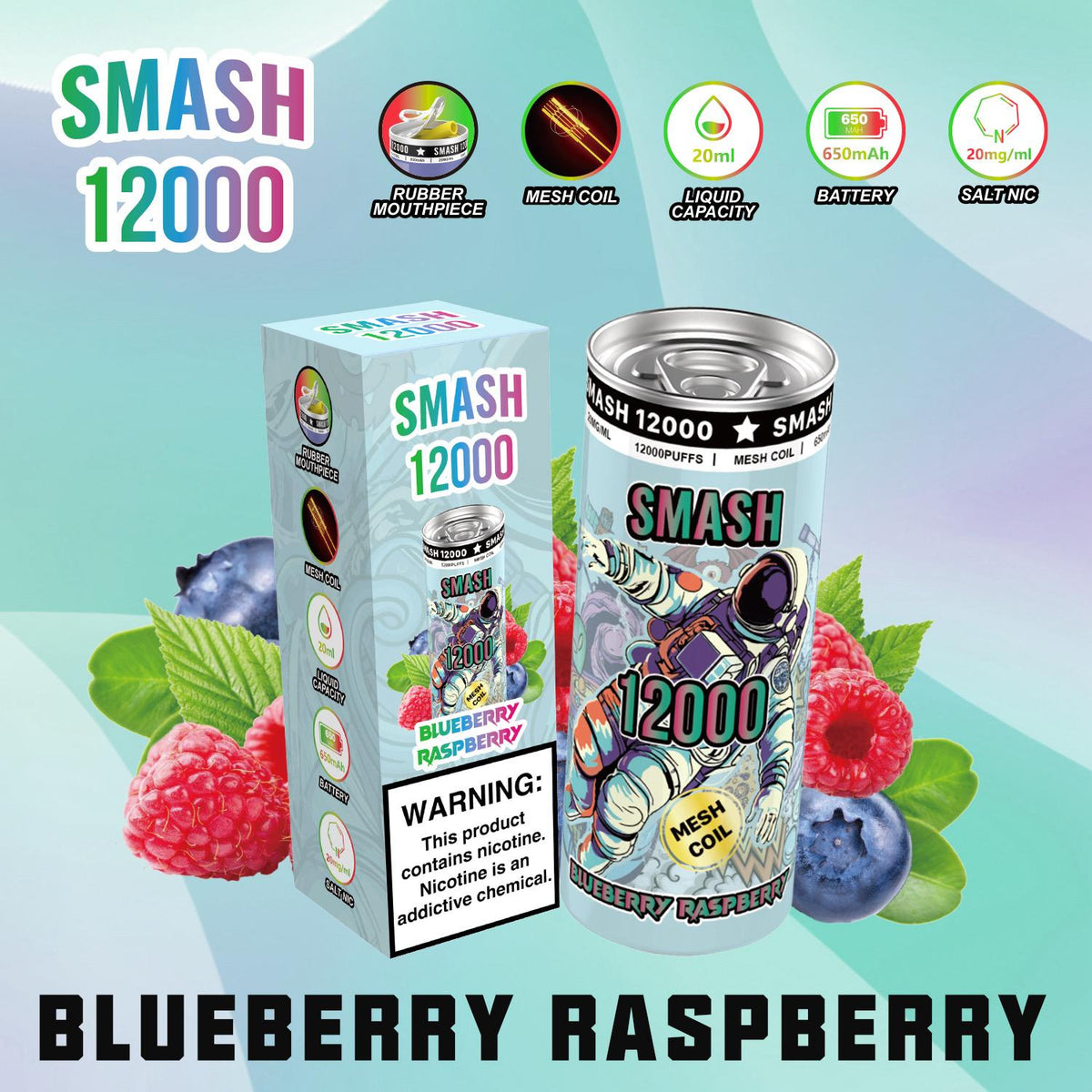 Buy Bulk OG Super Smash 12000 Puffs Disposable Vape Box of 10 - Vape Wholesale Mcr
