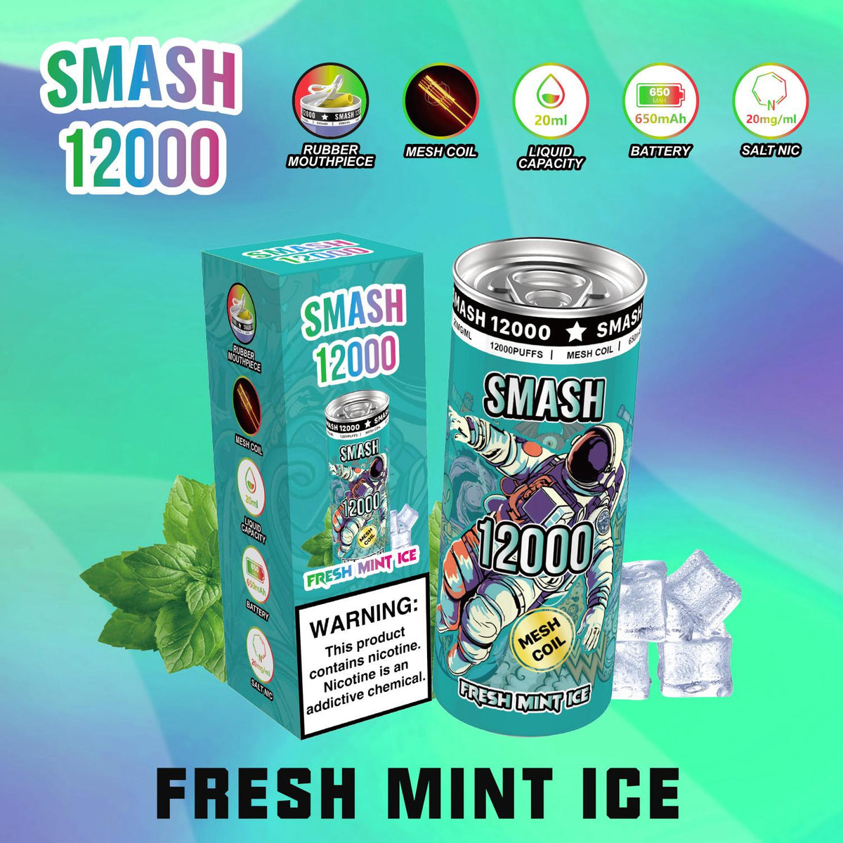 Buy Bulk OG Super Smash 12000 Puffs Disposable Vape Box of 10 - Vape Wholesale Mcr