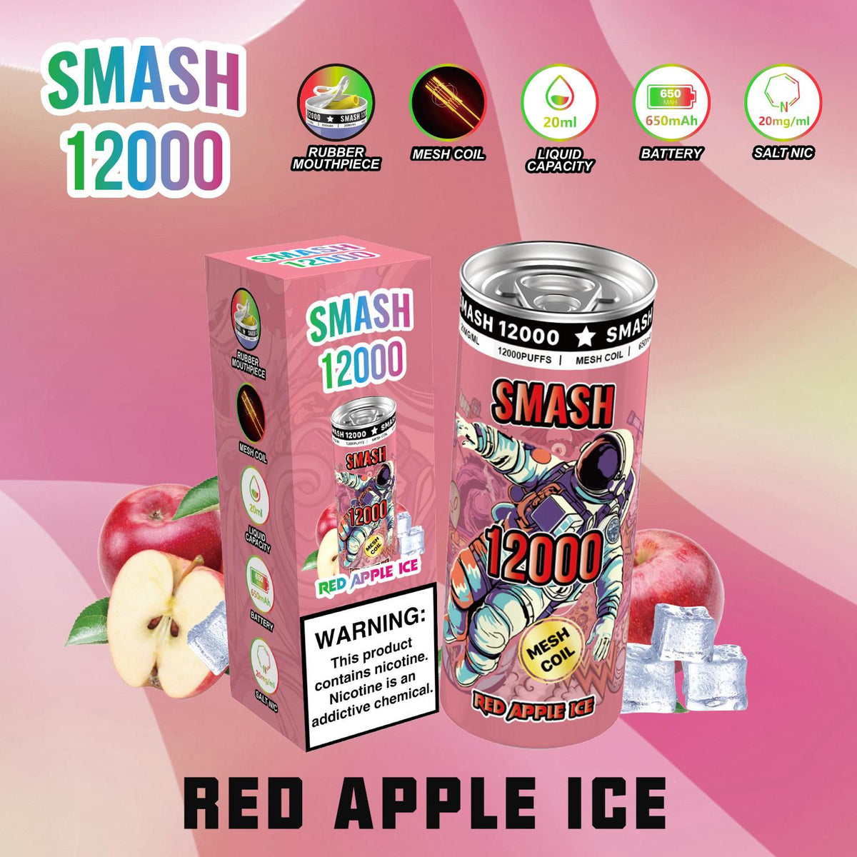 Buy Bulk OG Super Smash 12000 Puffs Disposable Vape Box of 10 - Vape Wholesale Mcr