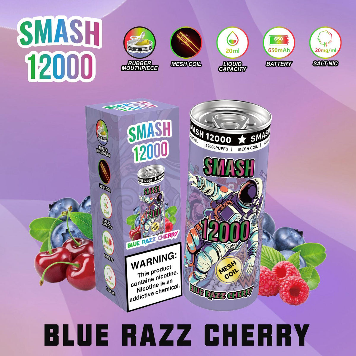 Buy Bulk OG Super Smash 12000 Puffs Disposable Vape Box of 10 - Vape Wholesale Mcr