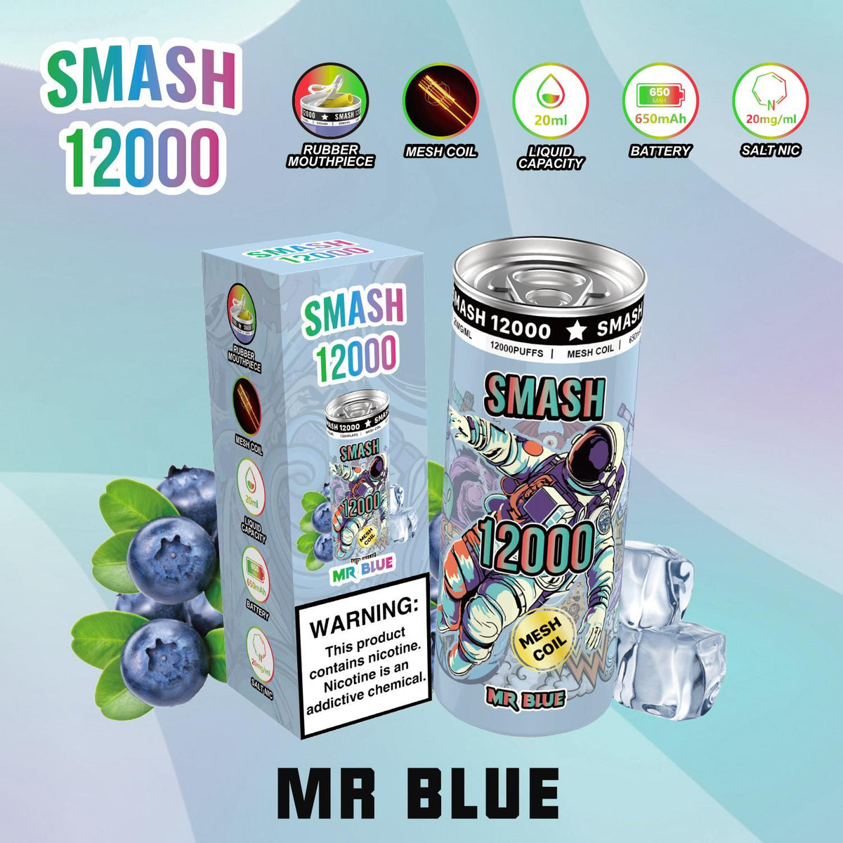 Buy Bulk OG Super Smash 12000 Puffs Disposable Vape Box of 10 - Vape Wholesale Mcr