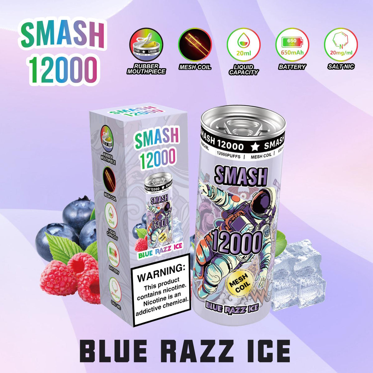 Buy Bulk OG Super Smash 12000 Puffs Disposable Vape Box of 10 - Vape Wholesale Mcr