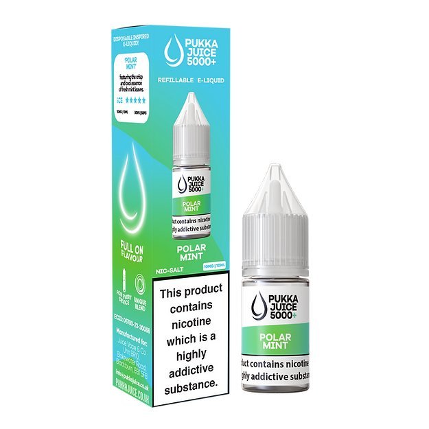 Buy Bulk Pukka Juice 5000+ Nic Salts 10ml - Box of 10 - Vape Wholesale Mcr