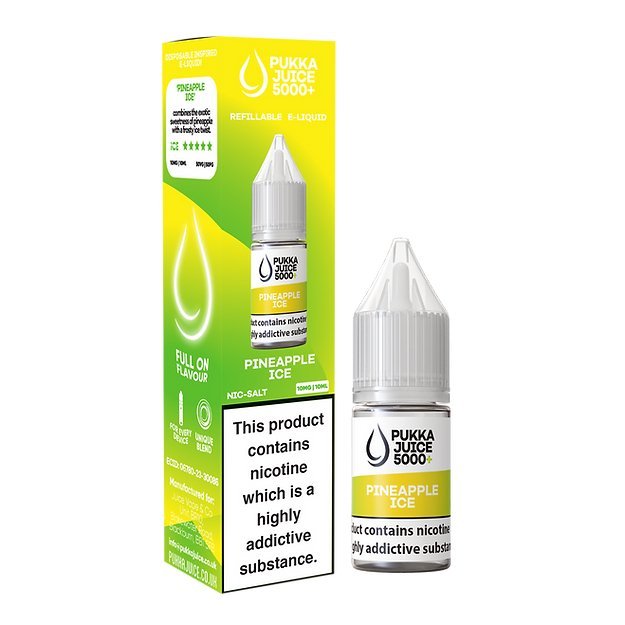 Buy Bulk Pukka Juice 5000+ Nic Salts 10ml - Box of 10 - Vape Wholesale Mcr
