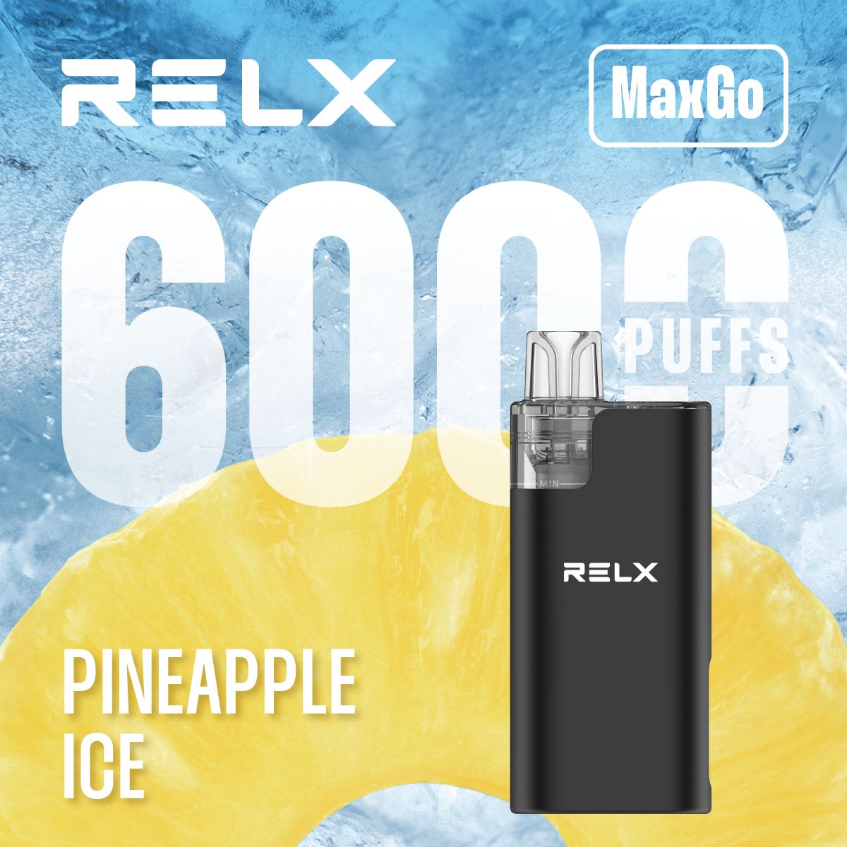 Buy Bulk Relx Max Go 6000 Disposable Vape Box of 5 - Vape Wholesale Mcr