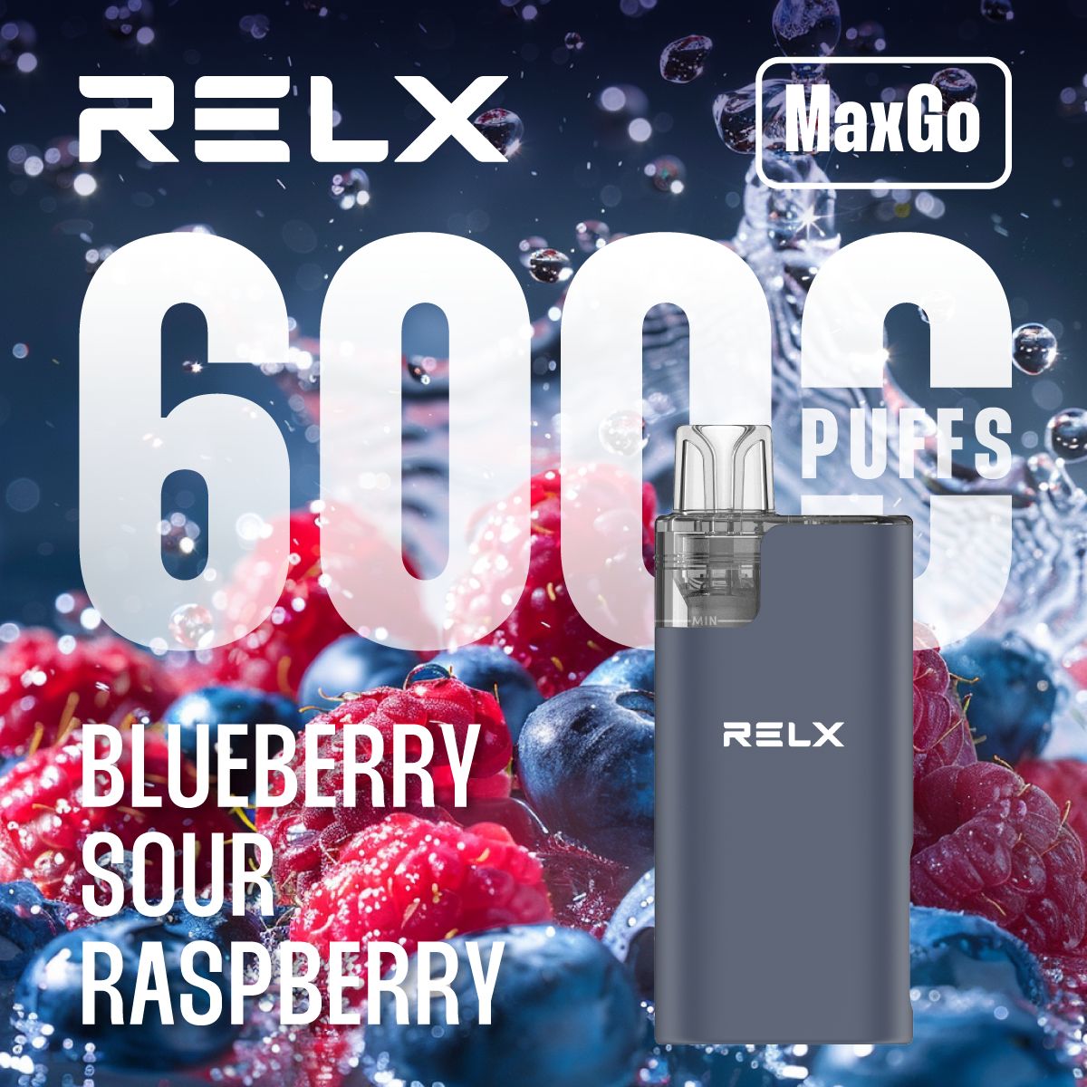 Buy Bulk Relx Max Go 6000 Disposable Vape Box of 5 - Vape Wholesale Mcr