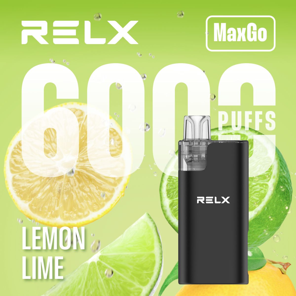 Buy Bulk Relx Max Go 6000 Disposable Vape Box of 5 - Vape Wholesale Mcr