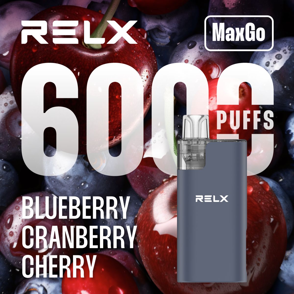 Buy Bulk Relx Max Go 6000 Disposable Vape Box of 5 - Vape Wholesale Mcr