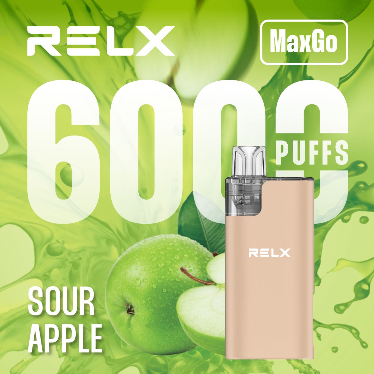 Buy Bulk Relx Max Go 6000 Disposable Vape Box of 5 - Vape Wholesale Mcr