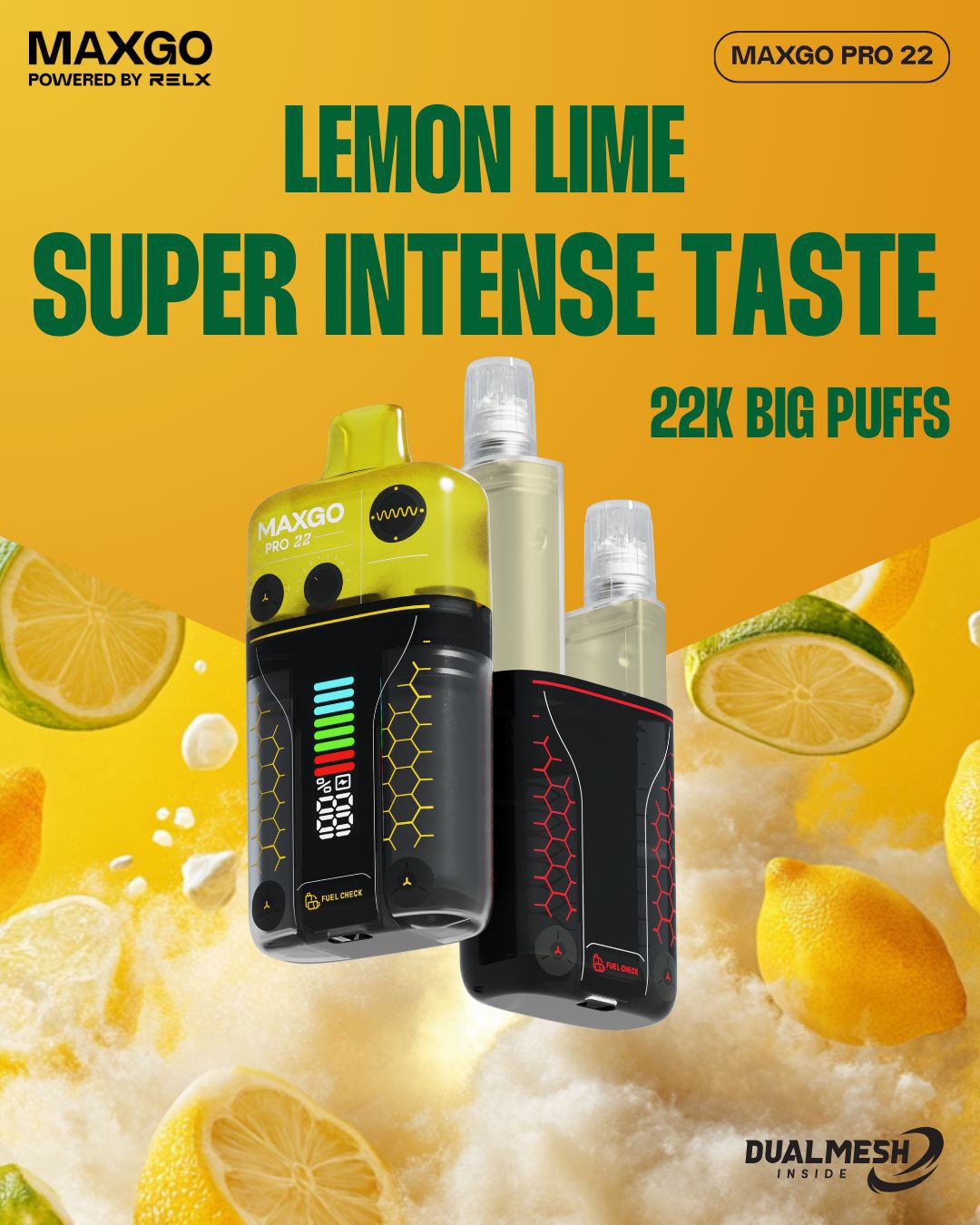 Buy Bulk RELX Maxgo 22k Disposable Vape Box of 5 - Vape Wholesale Mcr