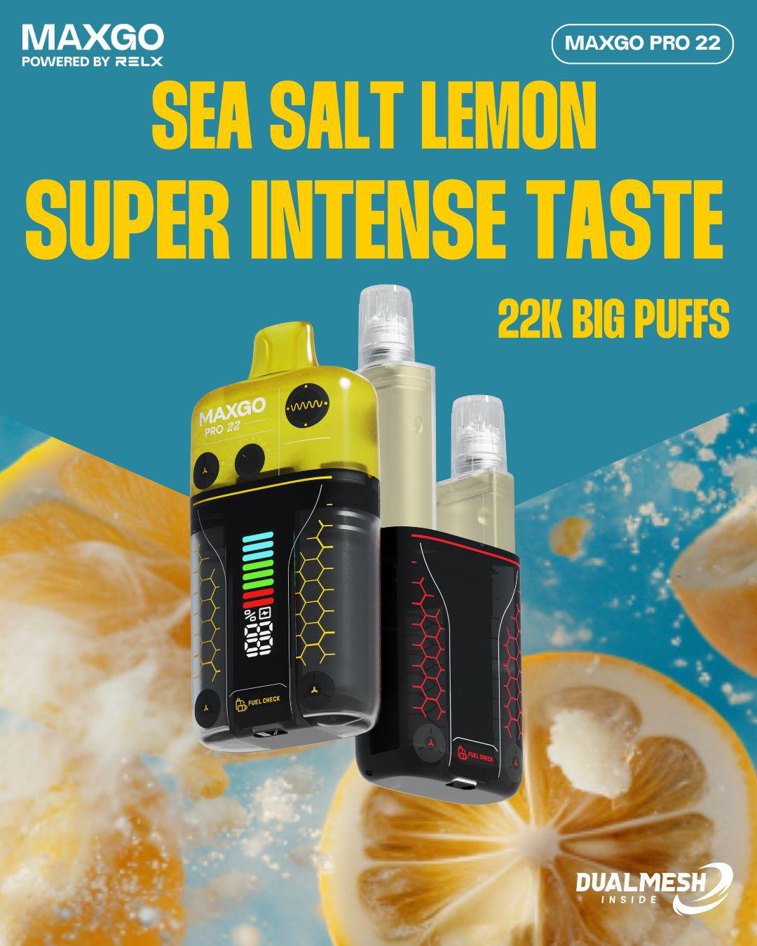 Buy Bulk RELX Maxgo 22k Disposable Vape Box of 5 - Vape Wholesale Mcr