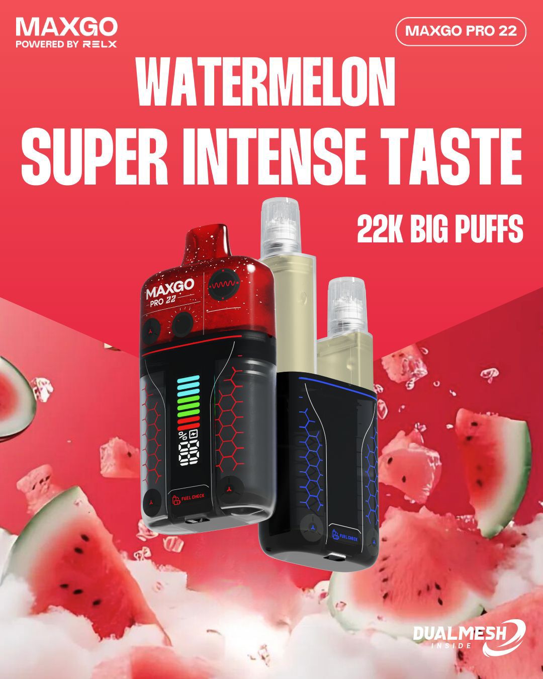 Buy Bulk RELX Maxgo 22k Disposable Vape Box of 5 - Vape Wholesale Mcr