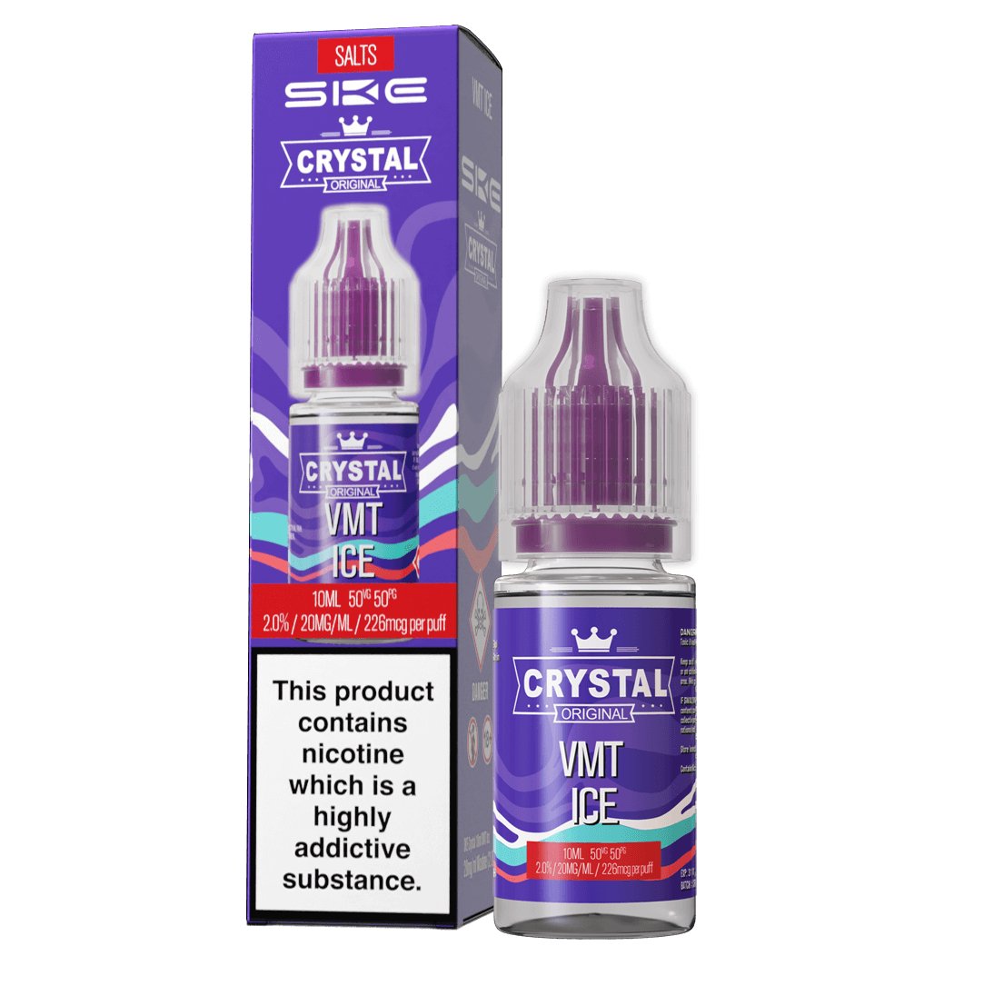 Ske Crystal Original Salts 10ml Nic Salts - Box of 10 - Vape Wholesale Mcr