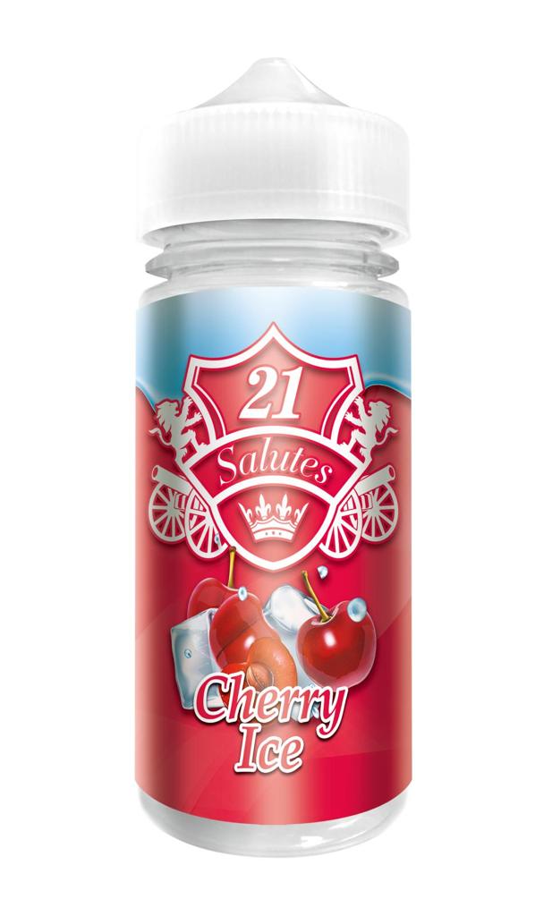 21 Salutes 100ml Shortfill-Cherry Ice-vapeukwholesale