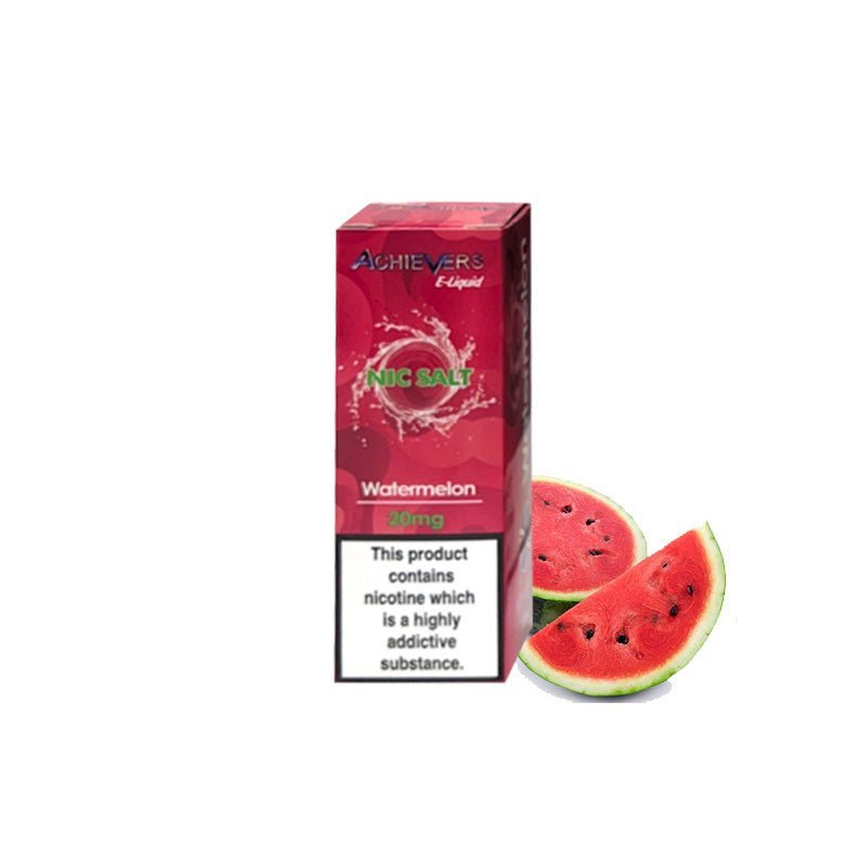 Achievers Salt 10ml- Pack of 10-Watermelon-vapeukwholesale