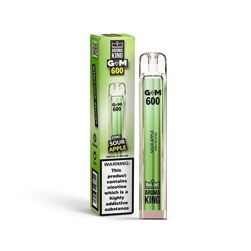 Aroma King Gem 600 Disposable Device 20MG - Box of 10 - Vapewholesalesupplier