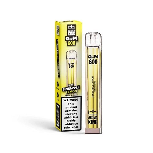 Buy Bulk Aroma King Gem 600 Disposable Vape Pod Device 20MG - Box of 10 - Vape Wholesale Mcr