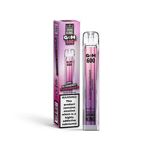 Buy Bulk Aroma King Gem 600 Disposable Vape Pod Device 20MG - Box of 10 - Vape Wholesale Mcr