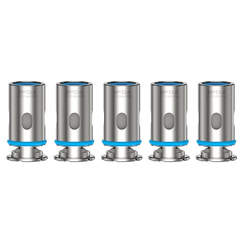 Aspire BP Replacement Coil-Pack of 5-0.17 ohm-vapeukwholesale
