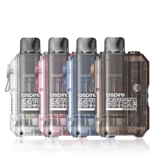 Aspire - Gotek X Pod Vape Kit-Translucent Lavender-vapeukwholesale