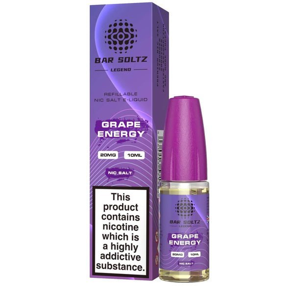 Buy Bulk Bar Soltz Legend Nic Salts 10ml E - liquids - Box of 10 - Vape Wholesale Mcr