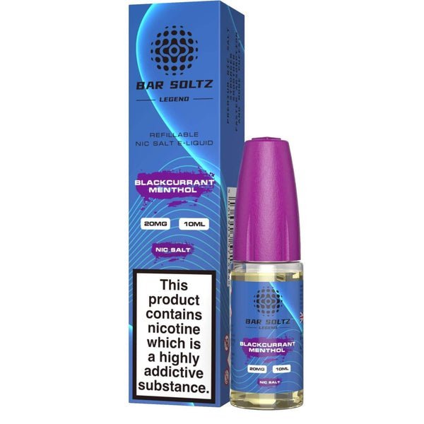 Buy Bulk Bar Soltz Legend Nic Salts 10ml E - liquids - Box of 10 - Vape Wholesale Mcr