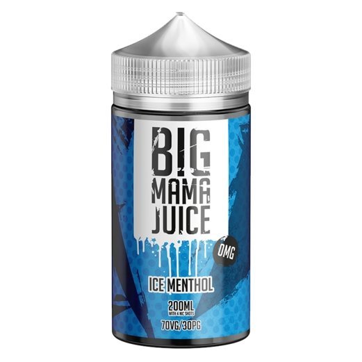 Big Mama Juice 200ml Shortfill-Ice Menthol-vapeukwholesale