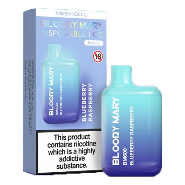 Buy Bulk Bloody Mary BM600 Disposable Vape Puff Bar Box of 10 - Vape Wholesale Mcr