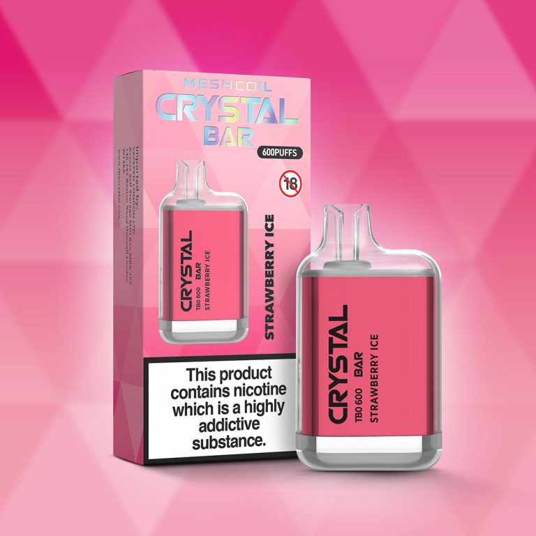 Buy Bulk Bloody Mary TBO Crystal Bar 600 Disposable Vape - Box of 10 - Vape Wholesale Mcr