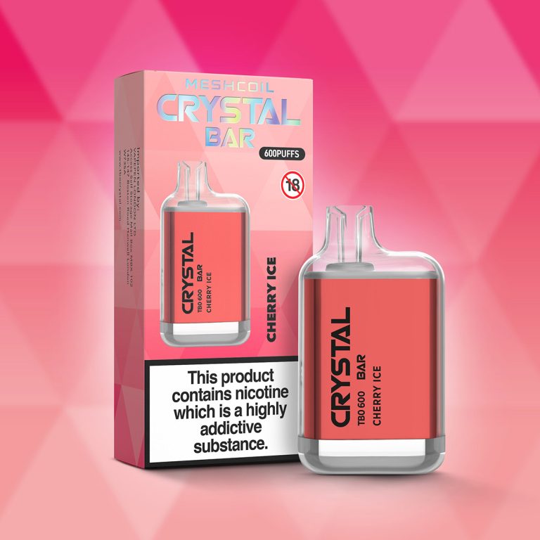 Buy Bulk Bloody Mary TBO Crystal Bar 600 Disposable Vape - Box of 10 - Vape Wholesale Mcr