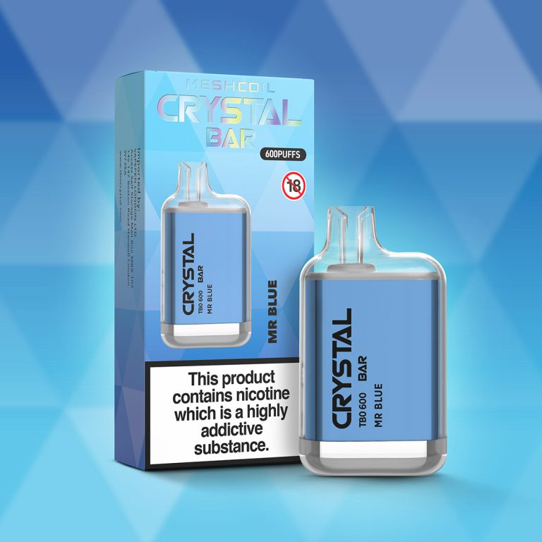 Buy Bulk Bloody Mary TBO Crystal Bar 600 Disposable Vape - Box of 10 - Vape Wholesale Mcr