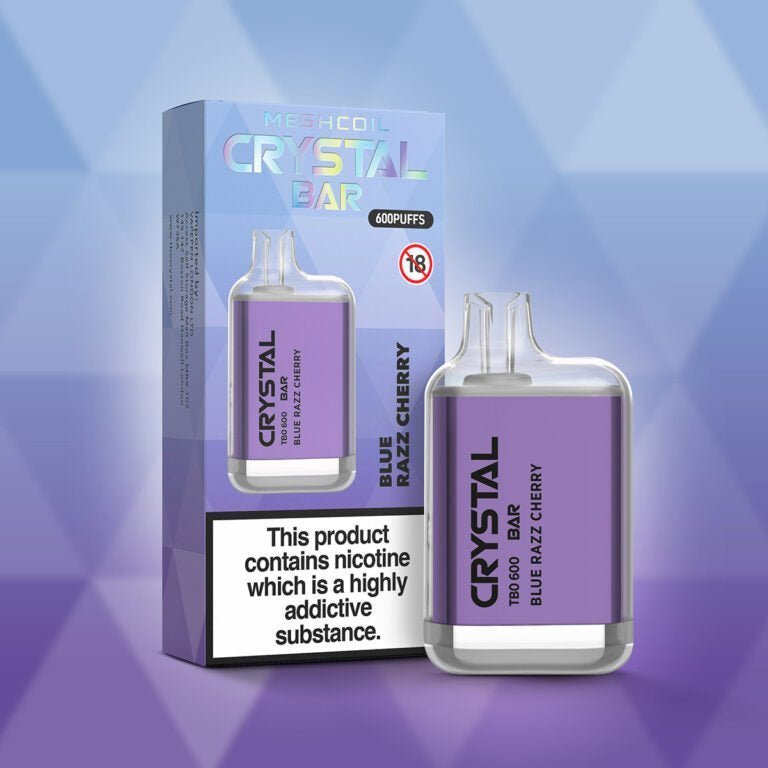 Buy Bulk Bloody Mary TBO Crystal Bar 600 Disposable Vape - Box of 10 - Vape Wholesale Mcr