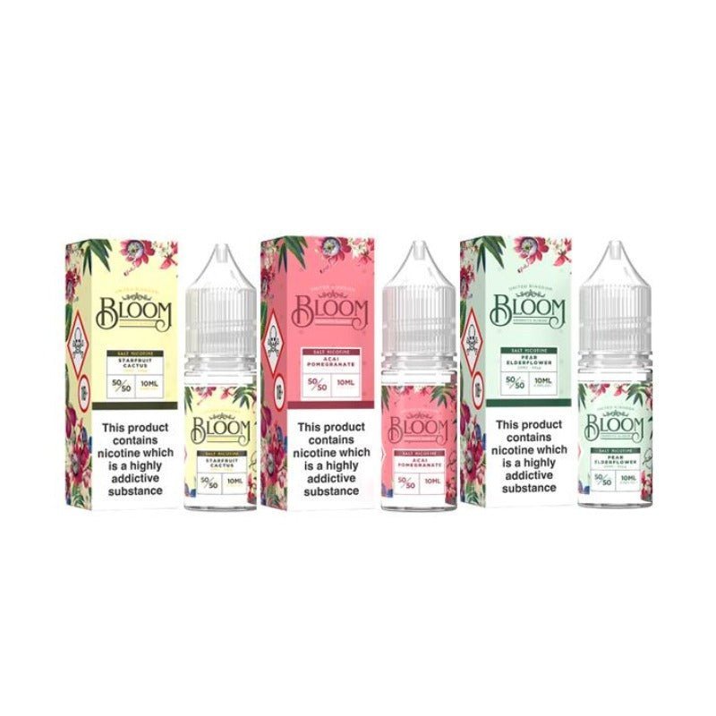 Buy Bulk Bloom 10ml Nic Salt (Pack of 10) - Vape Wholesale Mcr