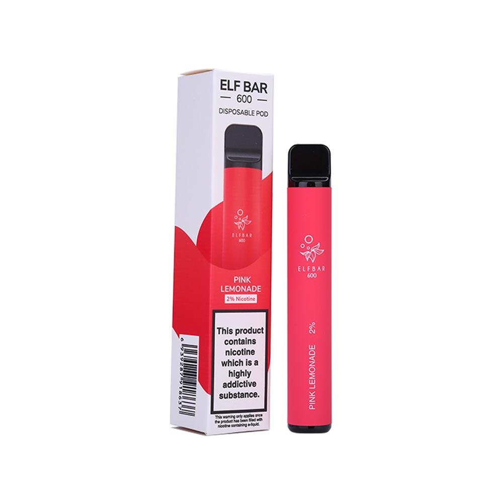 Buy Bulk Elf Bar 600 Puff Disposable Vape Pod Device Box of 10 - Vape Wholesale Mcr