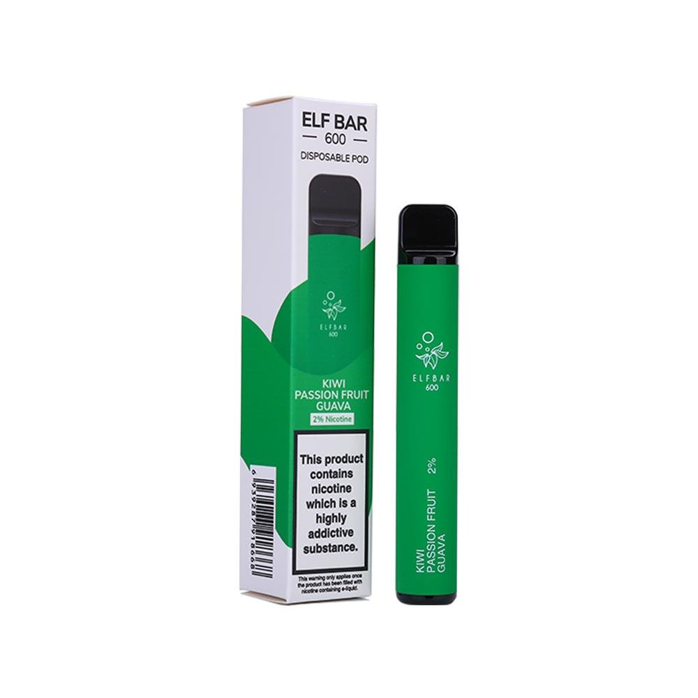 Buy Bulk Elf Bar 600 Puff Disposable Vape Pod Device Box of 10 - Vape Wholesale Mcr