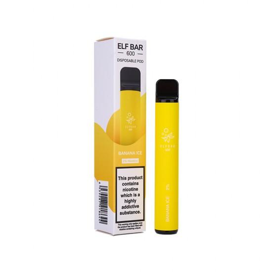 Buy Bulk Elf Bar 600 Puff Disposable Vape Pod Device Box of 10 - Vape Wholesale Mcr