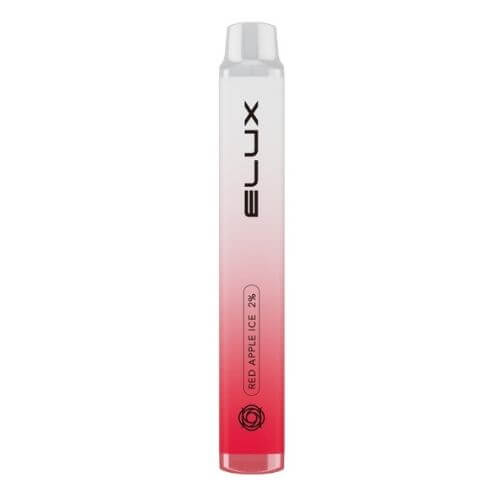 Elux Legend Mini 600 Disposable Vape Pod Device 20MG - Box of 10 - Red Apple Ice -Vapeuksupplier