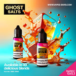 Buy Bulk GHOST 3500 Nic Salts 10ml - Box of 10 - Vape Wholesale Mcr