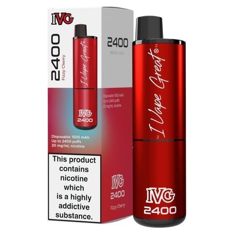 Buy Bulk IVG 2400 Disposable Vape Pod Puff Bar Box of 5 - Vape Wholesale Mcr