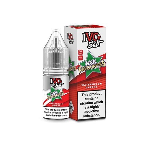 IVG Nic Salt Bar Favourite 10ml E Liquid- Pack Of 10 - Vape Wholesale Mcr