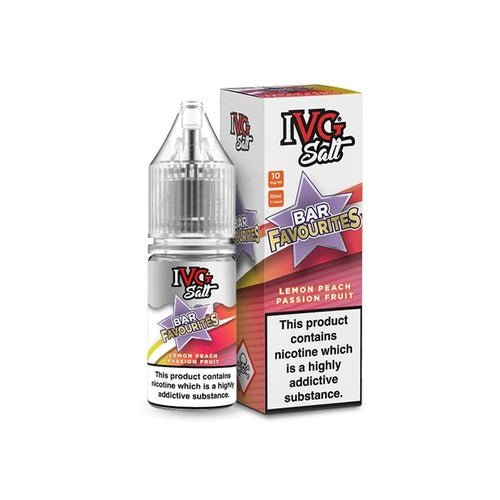 IVG Nic Salt Bar Favourite 10ml E Liquid- Pack Of 10 - Vape Wholesale Mcr
